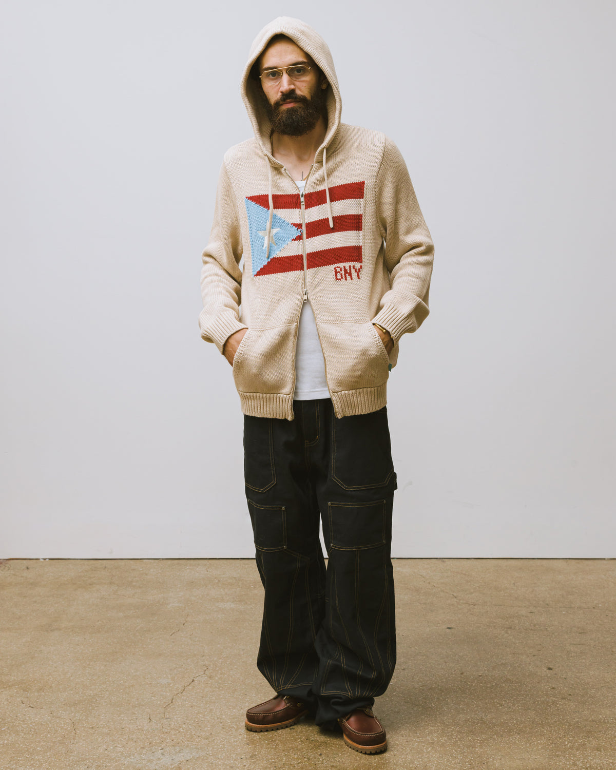 El Padre Zip Knit Hoodie