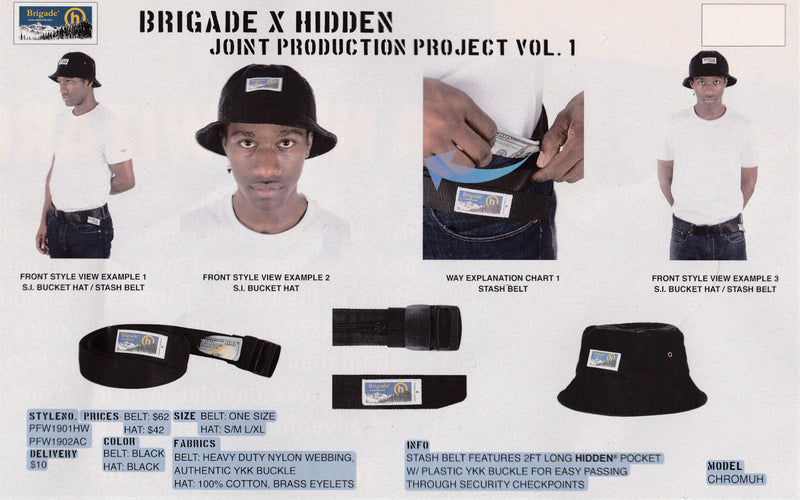 Brigade x Hidden.NY Lookbook