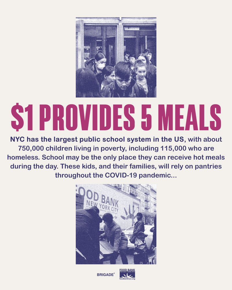 COVID-19, Food Bank NYC, & Brigade