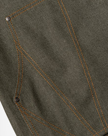 Raw Denim Double Knee Shorts