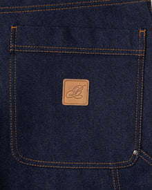 Raw Denim Double Knee Shorts