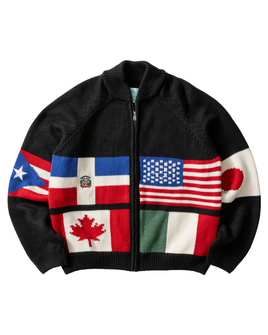 Bandera Knit Bomber
