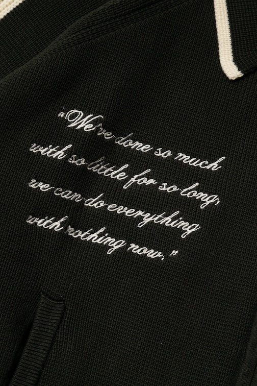 All City Knit Varsity Jacket