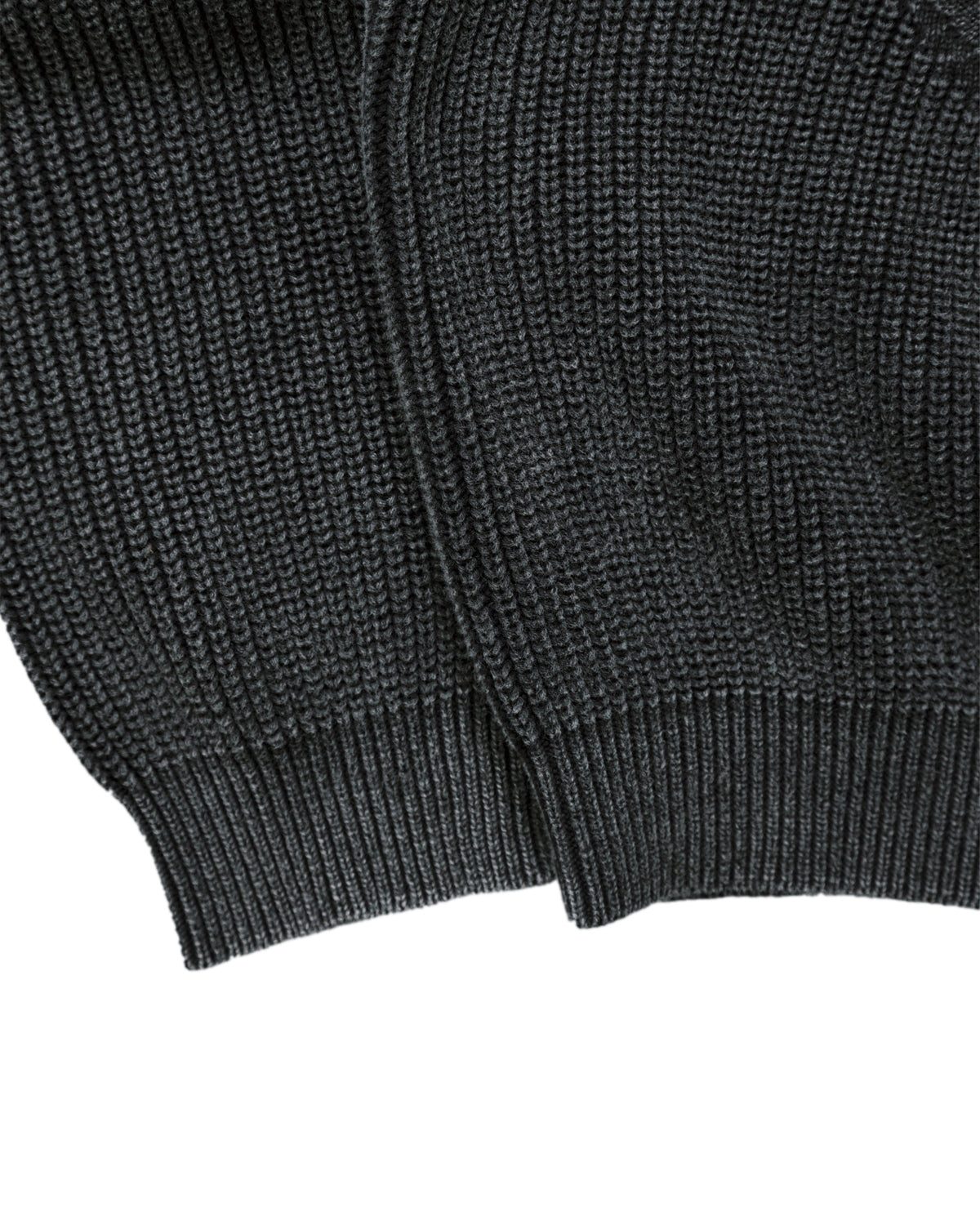Acid Wash Bones 3D Knit Sweater
