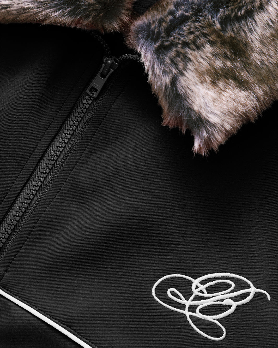 Fur Collar Track Jacket