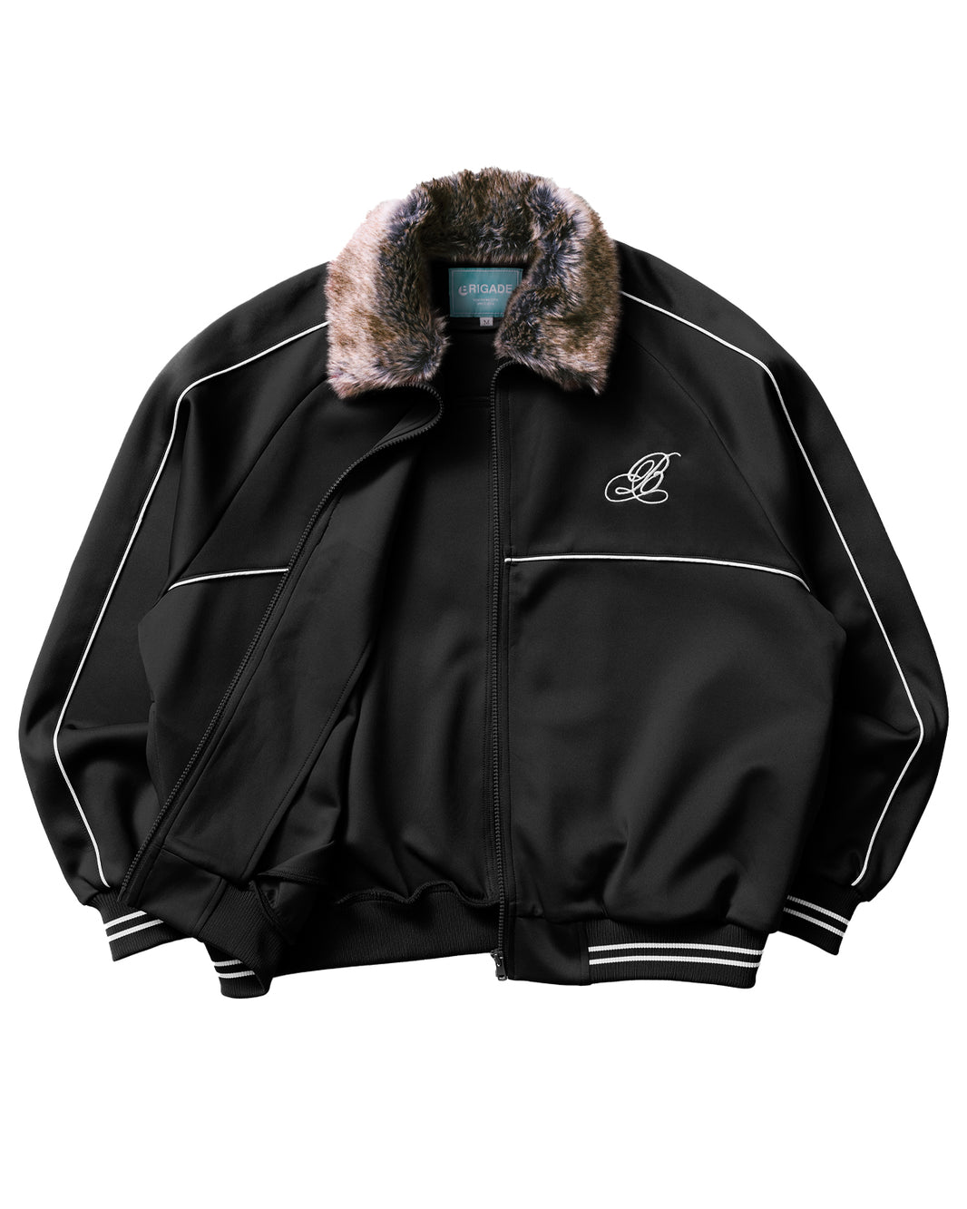 Fur Collar Track Jacket