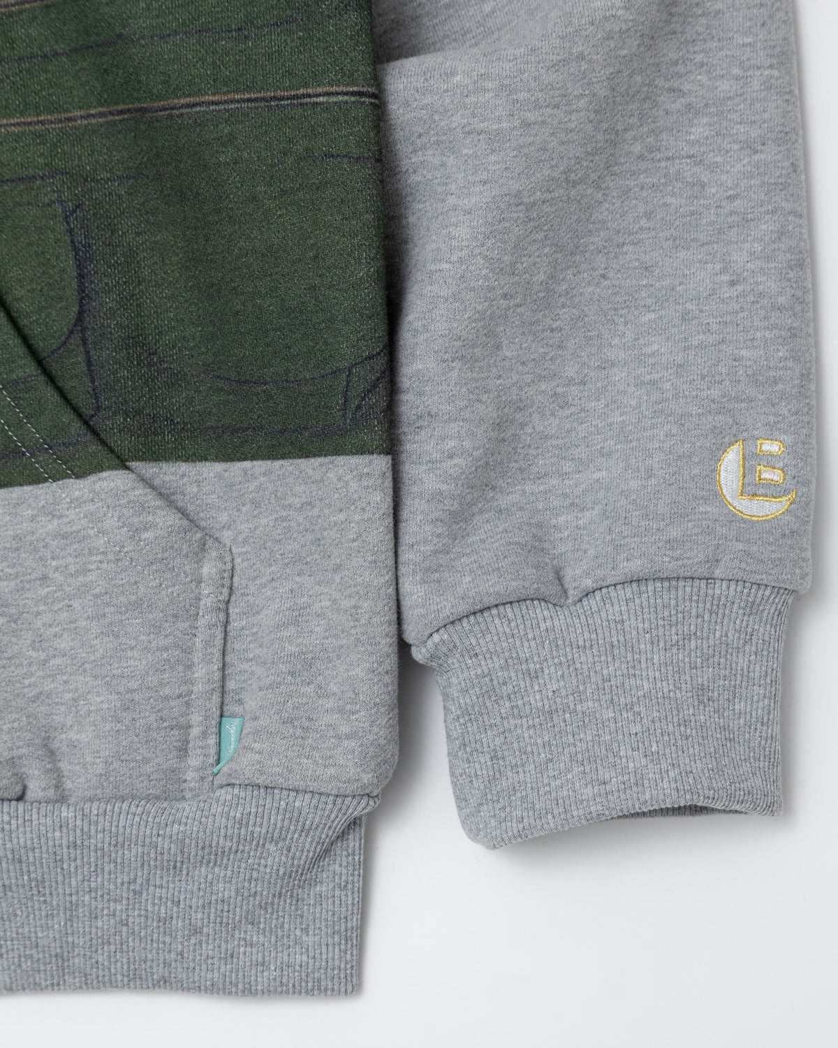 Tromp-L'oeil Vest Zip Hoodie