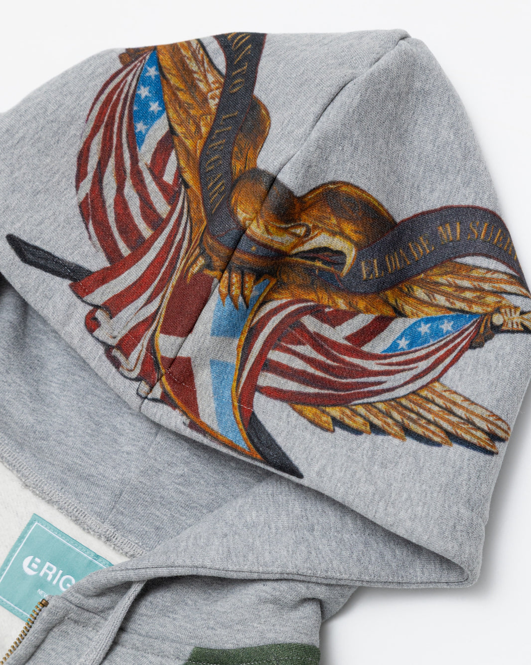 Tromp-L'oeil Vest Zip Hoodie