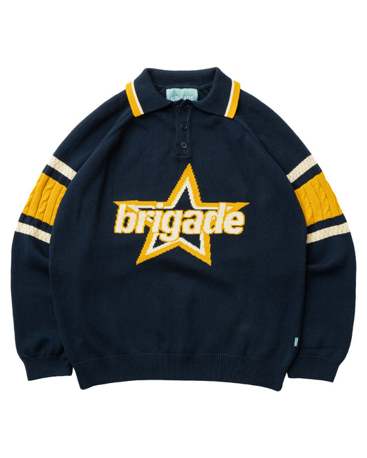 Star Logo Knitted Rugby