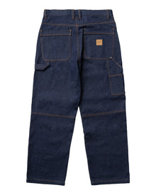 Raw Denim Double Knee Carpenter Pants