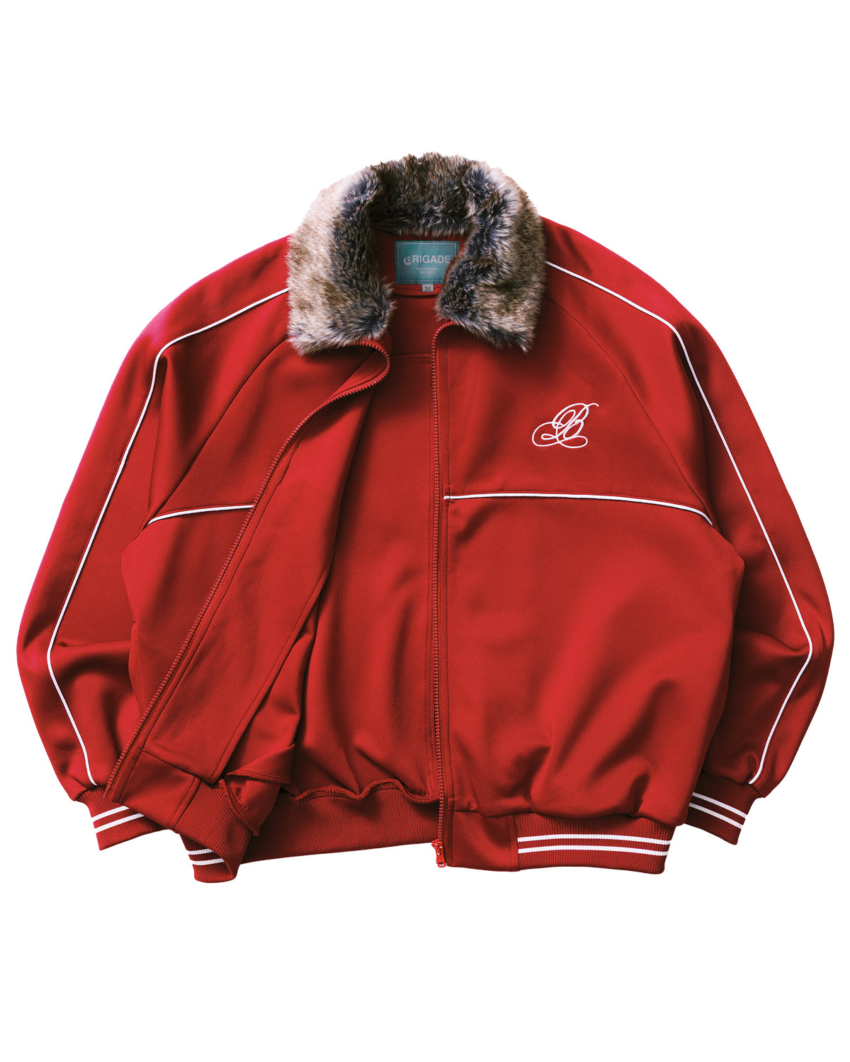 Fur Collar Track Jacket