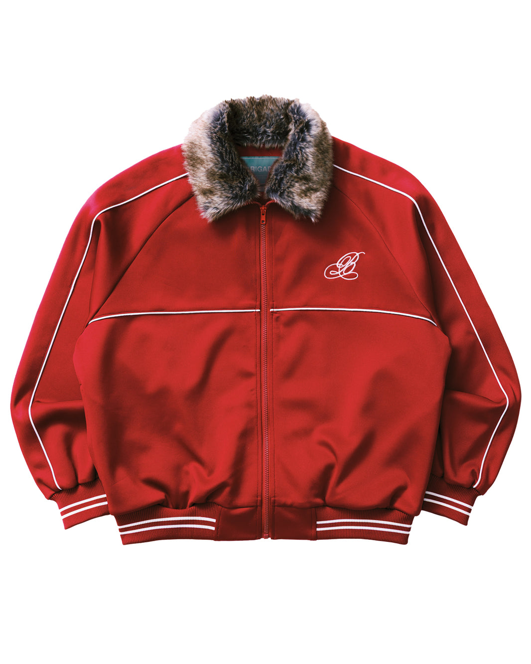 Fur Collar Track Jacket
