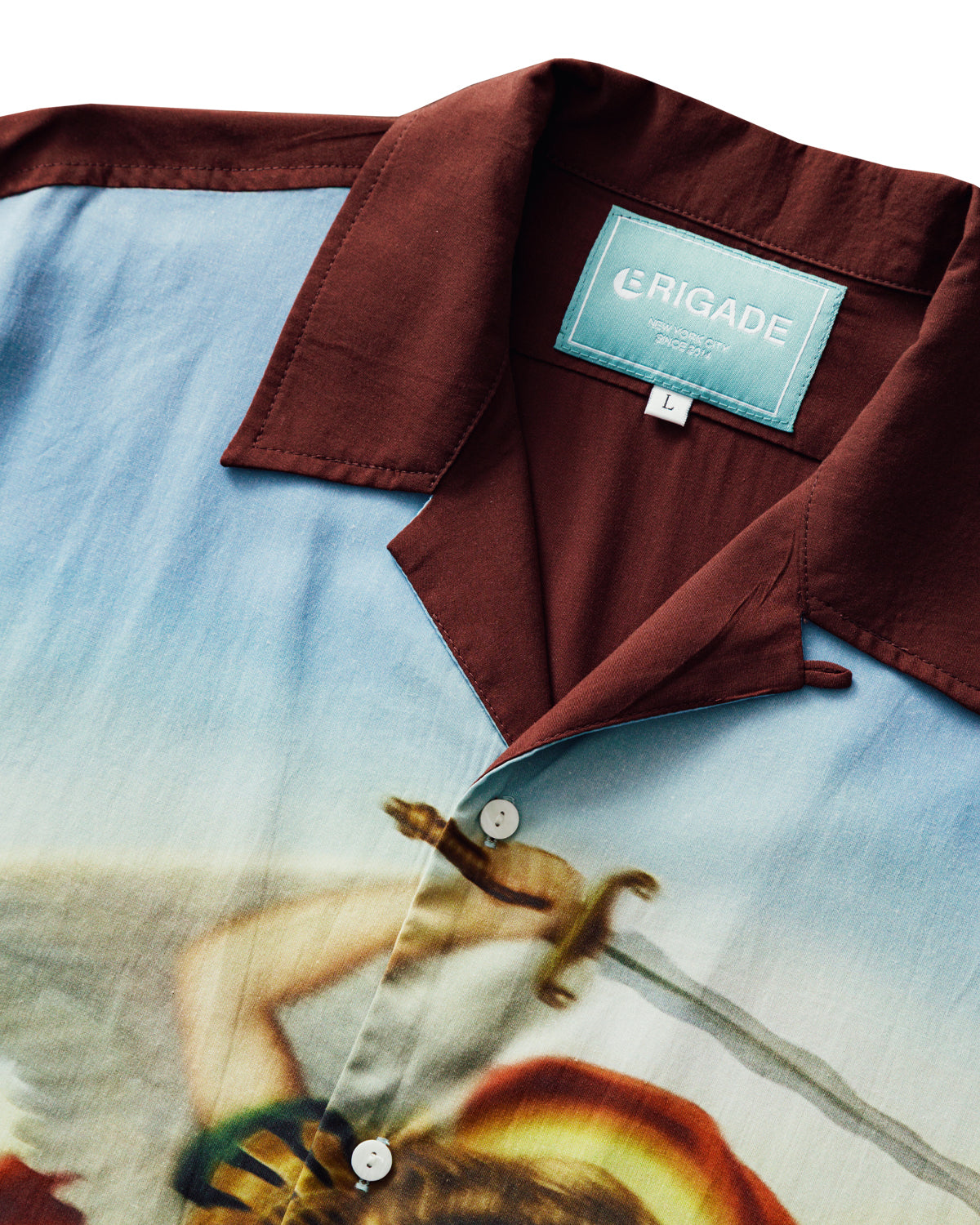 St. Michael Button Up Shirt