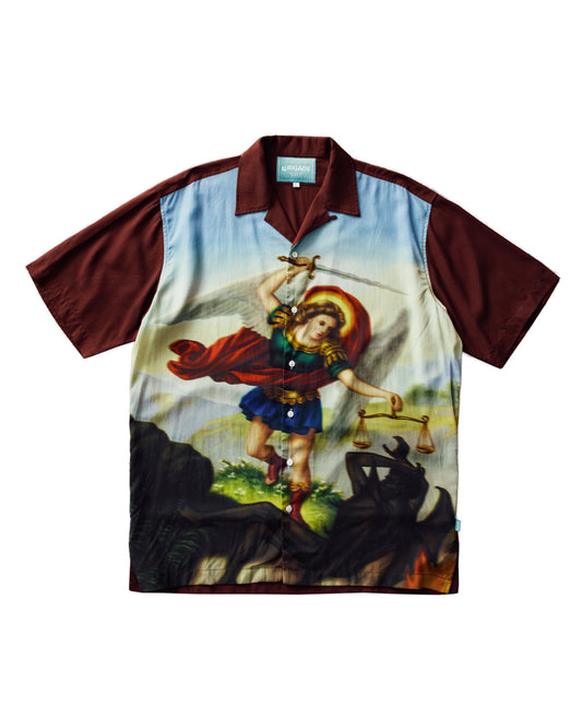 St. Michael Button Up Shirt