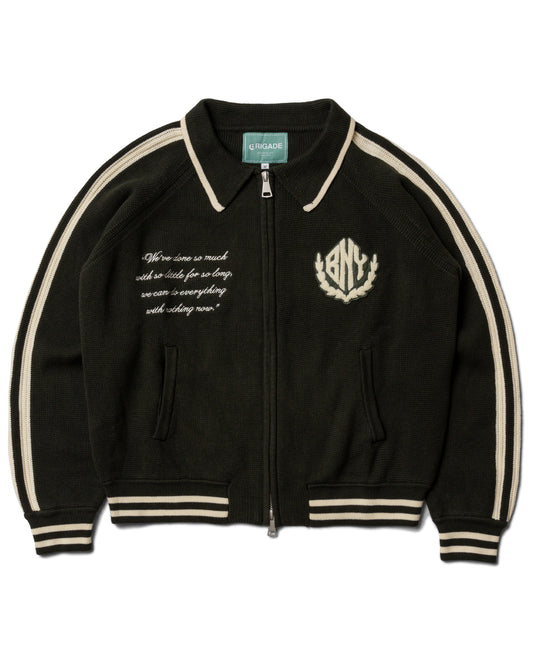 All City Knit Varsity Jacket