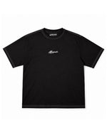 Contrast Stitch Script Logo T-Shirt