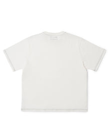 Contrast Stitch Script Logo T-Shirt