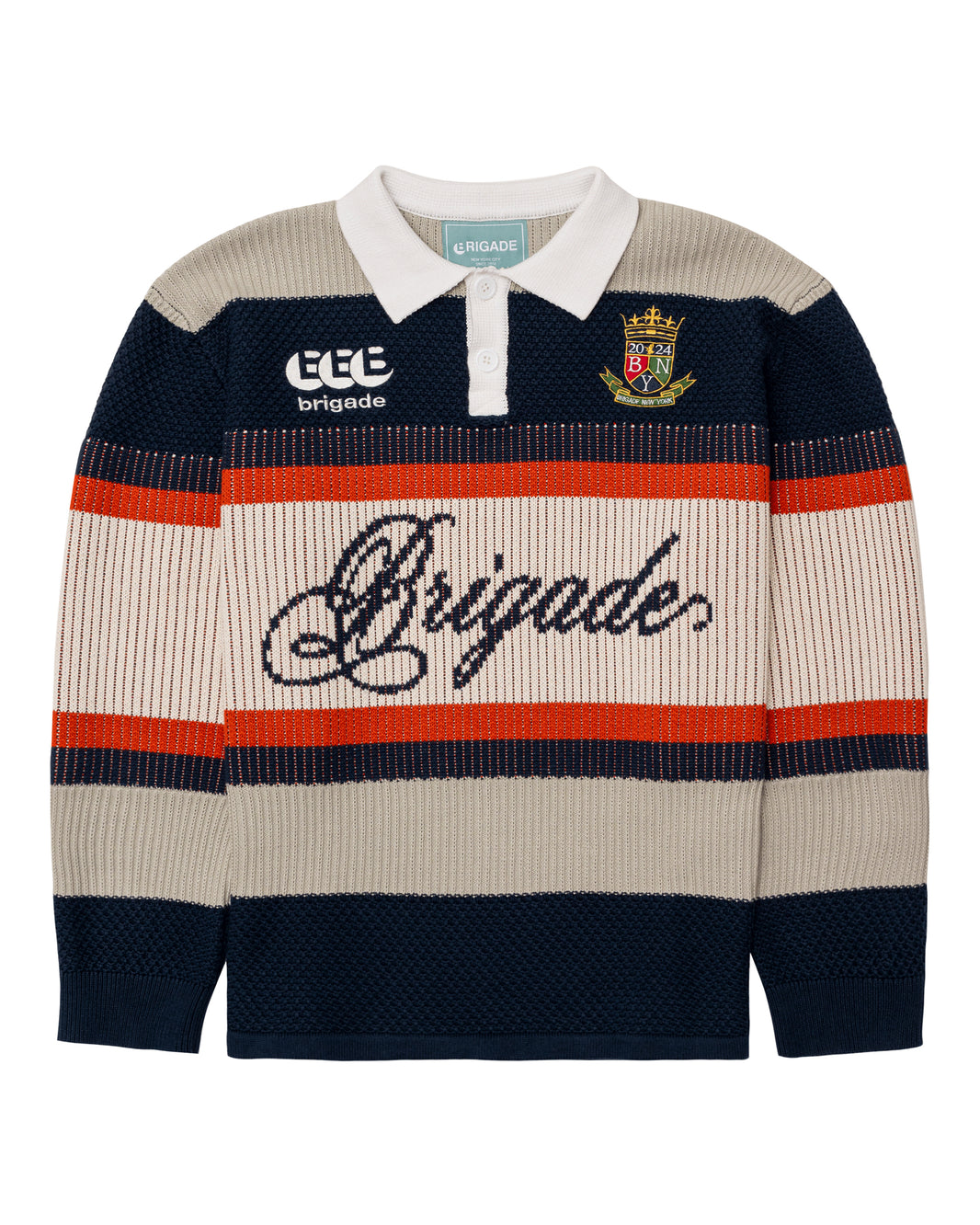 Knitted Long Sleeve Rugby