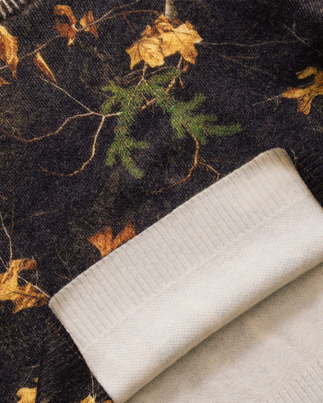 Tree Camo Mohair Sweater