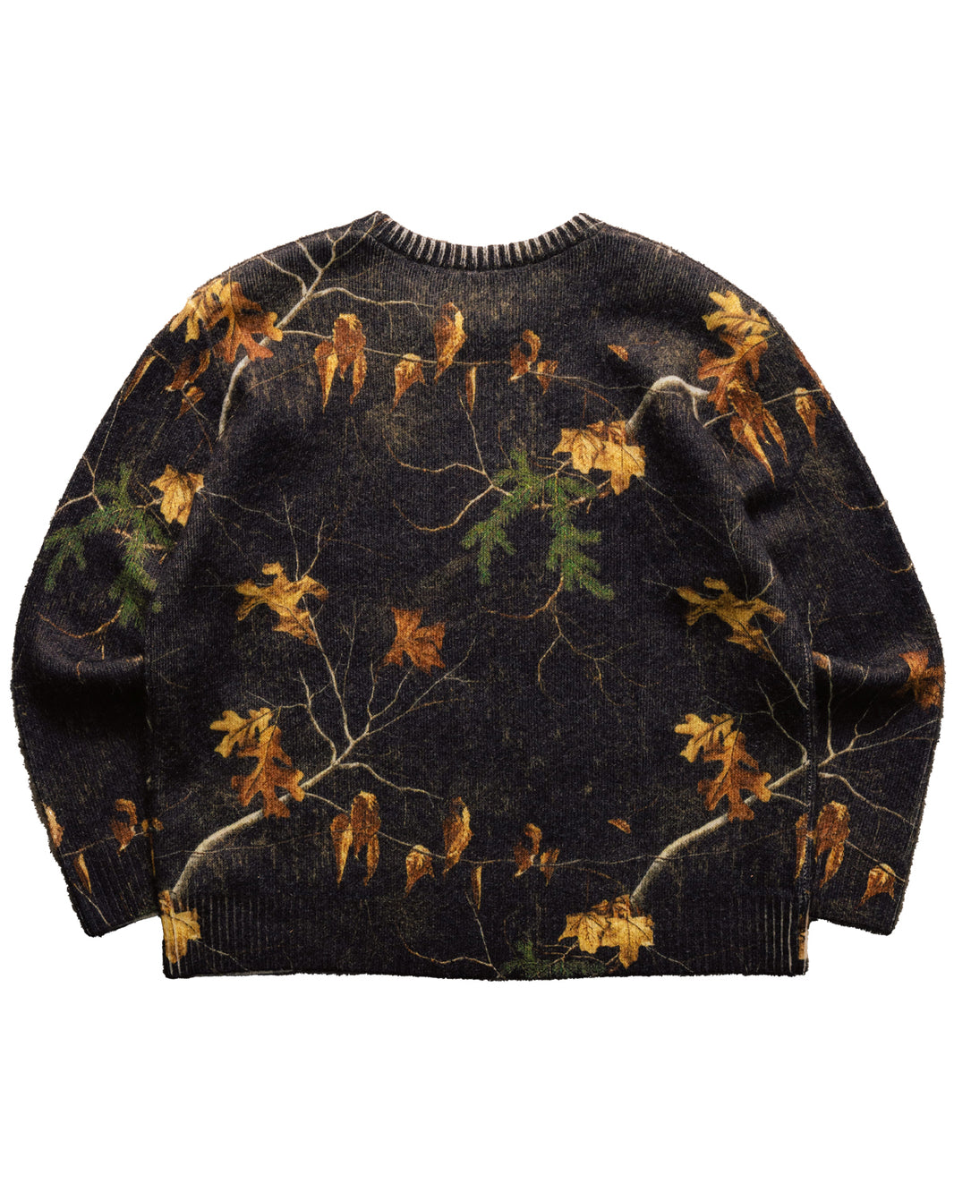 Tree Camo Mohair Sweater