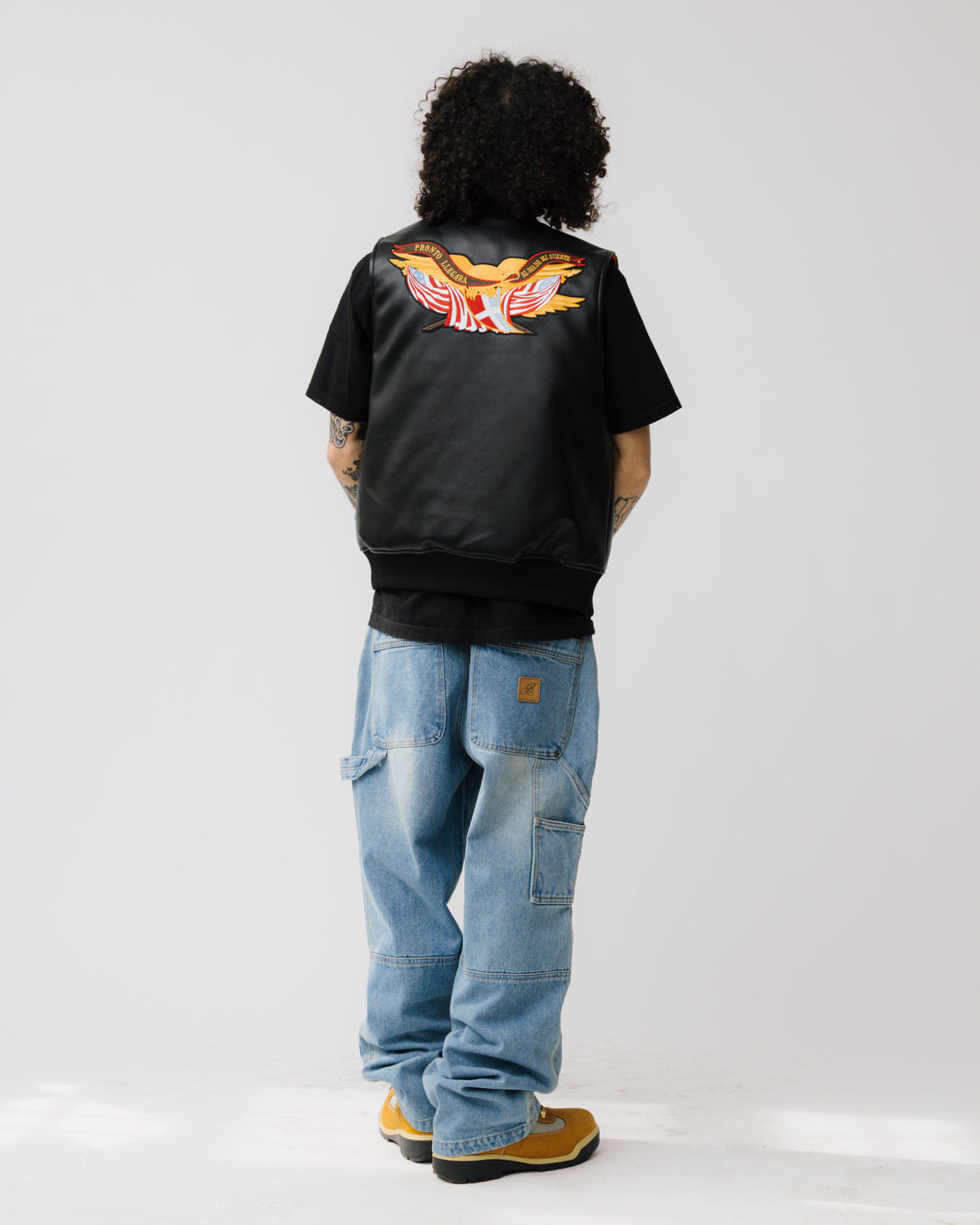 Pronto Llegara Leather Vest