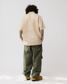 Embroidered Emblem Button Up