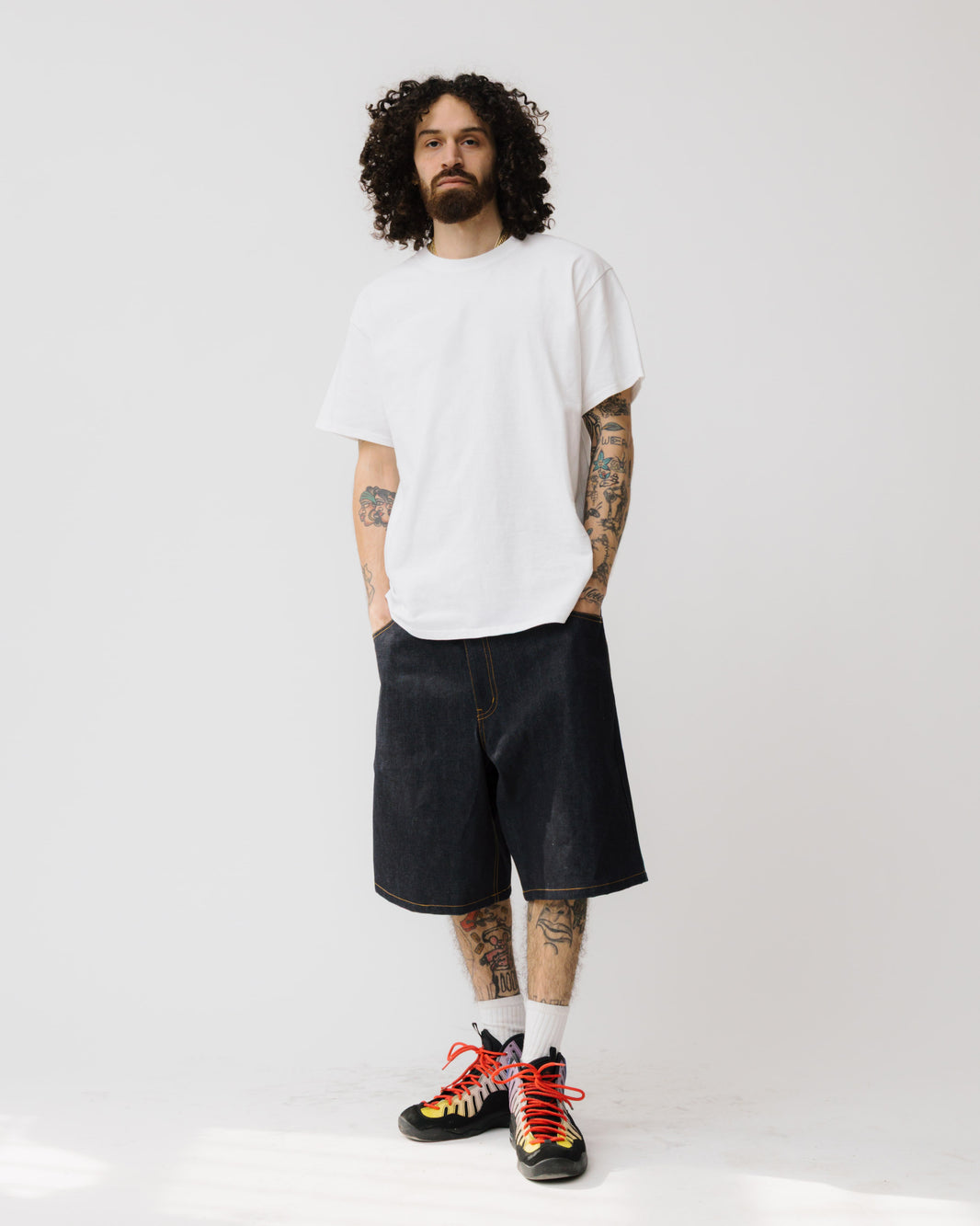 Denim Carpenter Shorts