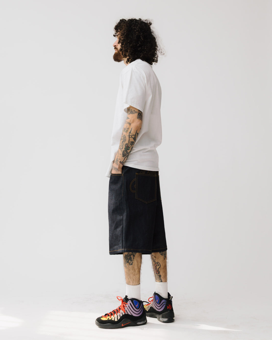 Denim Carpenter Shorts