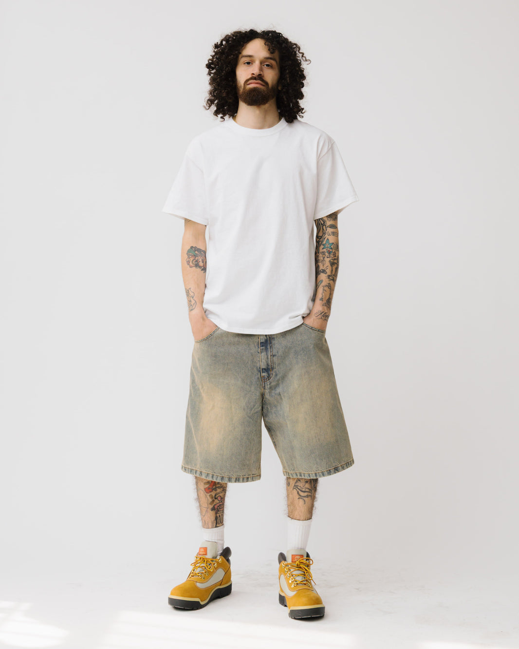 Denim Carpenter Shorts