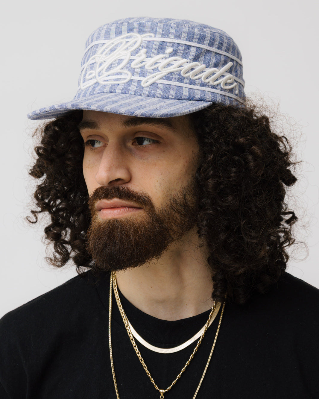Plaid Pillbox Hat