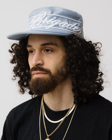Leather Pillbox Hat