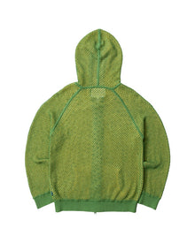 Double Layer Mesh Knitted Hoodie