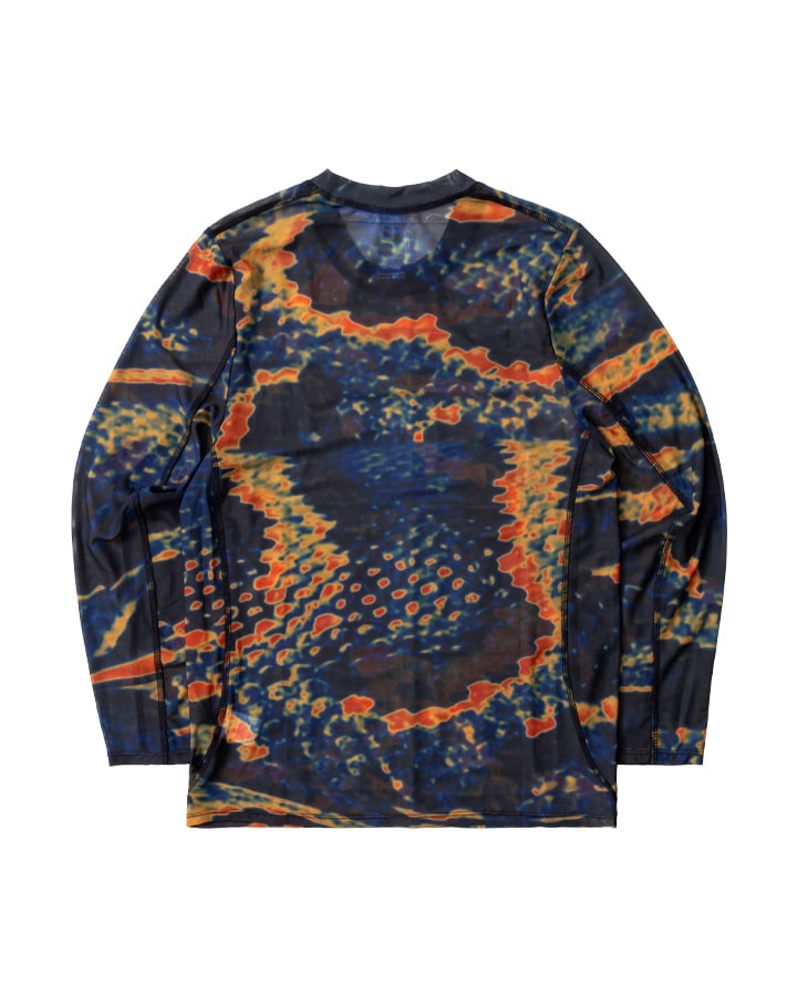 Snakeskin Mesh Running Shirt