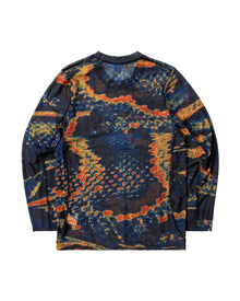 Snakeskin Mesh Running Shirt