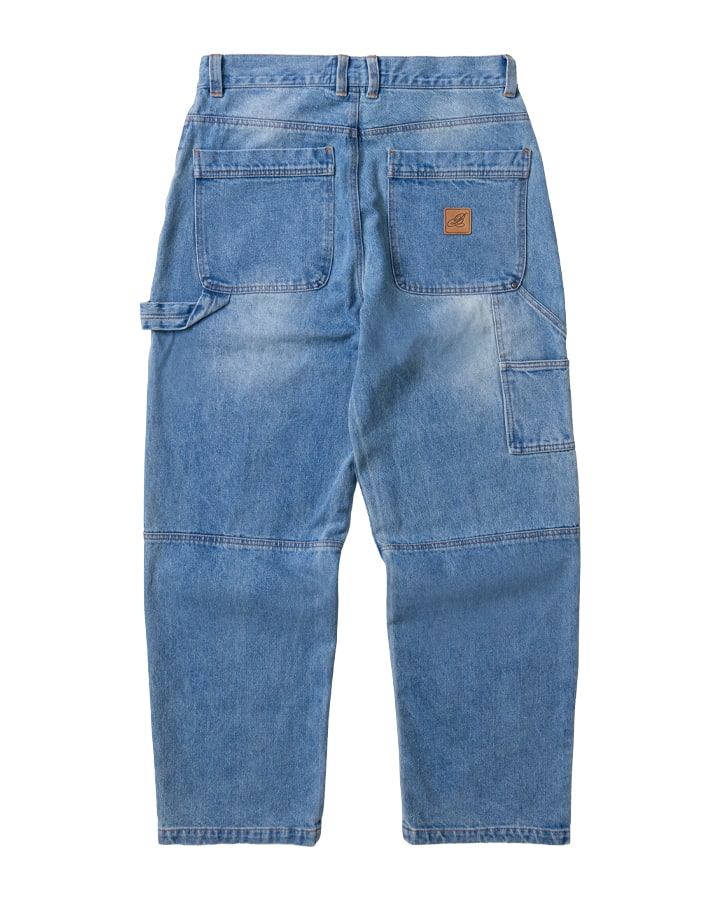 Double Knee Denim Carpenter Pants