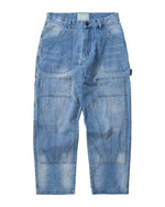 Double Knee Denim Carpenter Pants