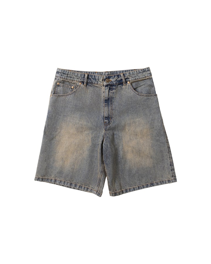 パンツ 25ss XL brigade usa studded denim shorts BOTTOMS – Brigade USA