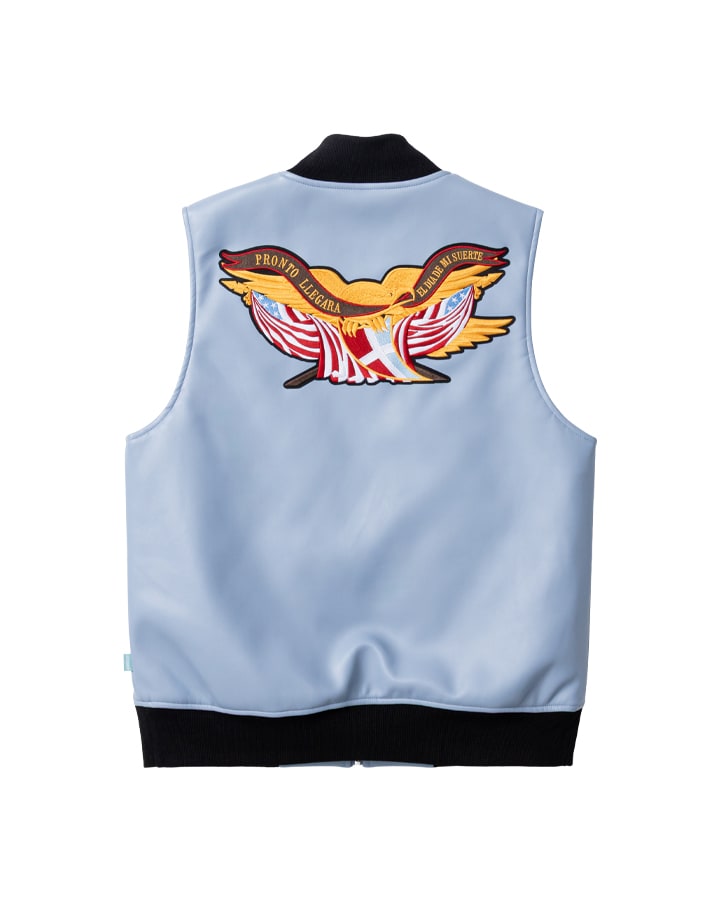 Pronto Llegara Leather Vest