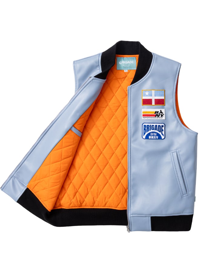 Pronto Llegara Leather Vest