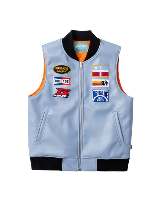 Pronto Llegara Leather Vest