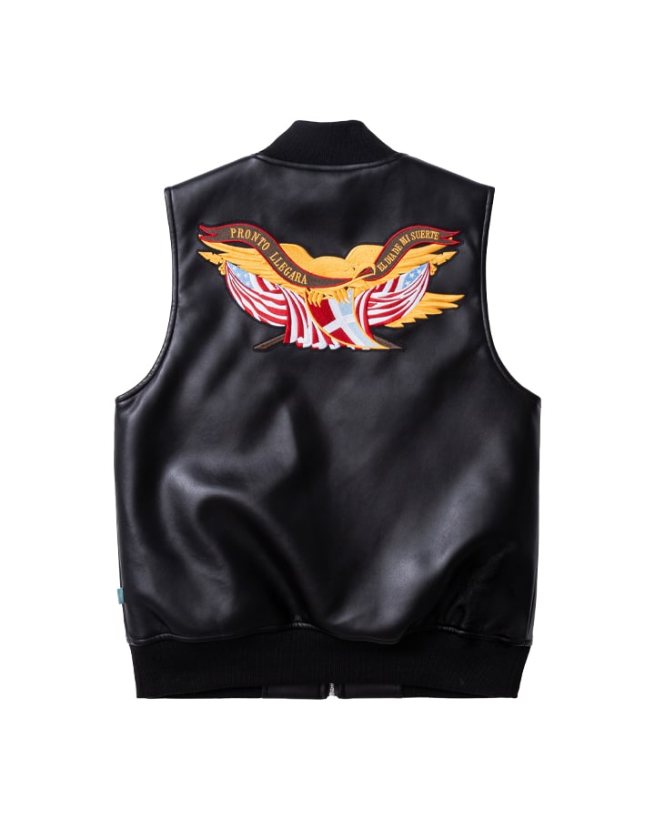 Pronto Llegara Leather Vest