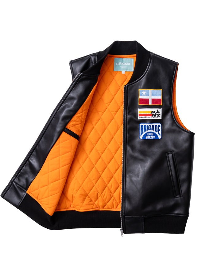 Pronto Llegara Leather Vest