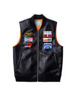 Pronto Llegara Leather Vest