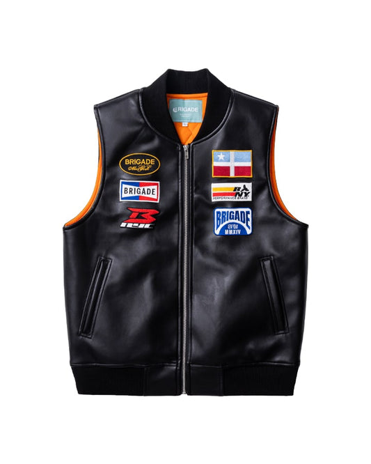 Pronto Llegara Leather Vest