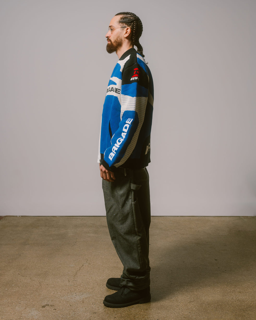 Moto Zip Knit