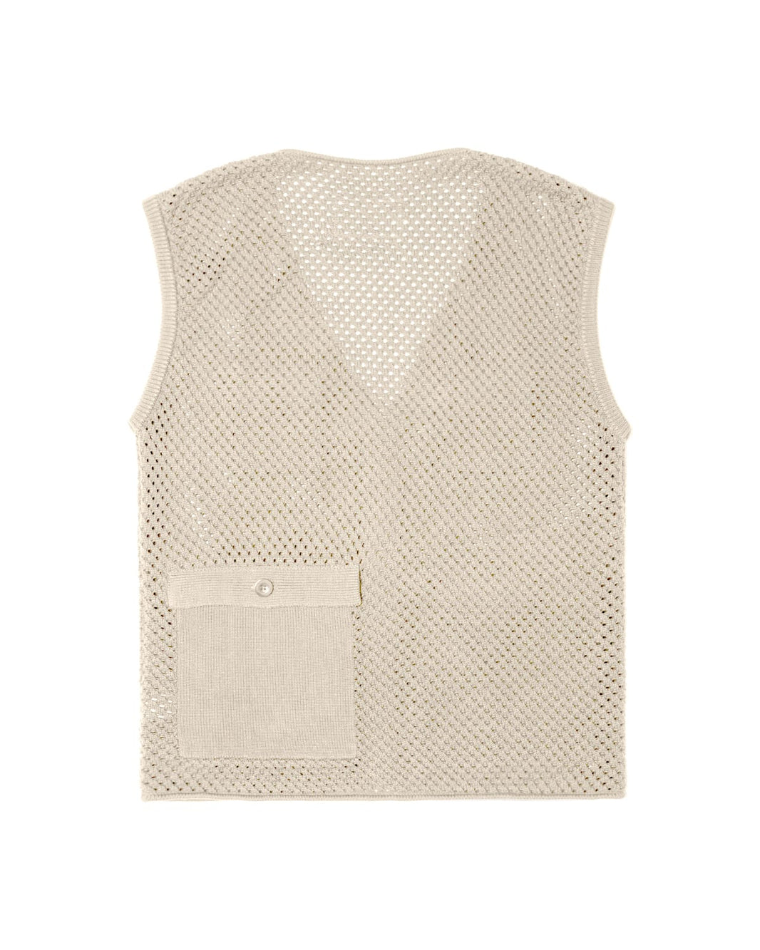 Mesh Knit Utility Vest