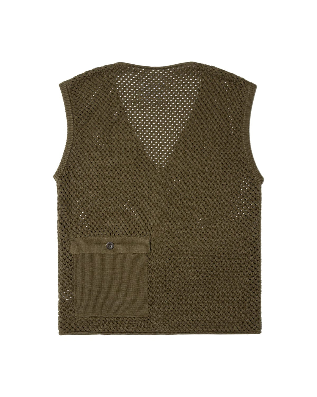 Mesh Knit Utility Vest
