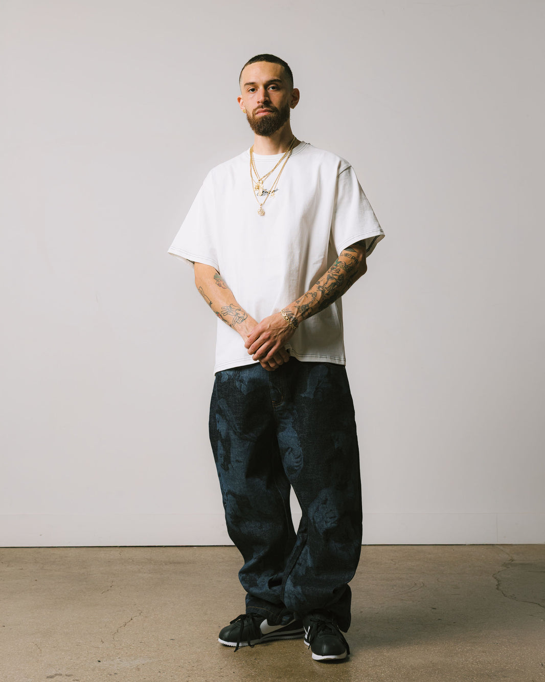 Madonna Raw Denim Pants