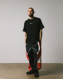 Contrast Stitch Script Logo T-Shirt