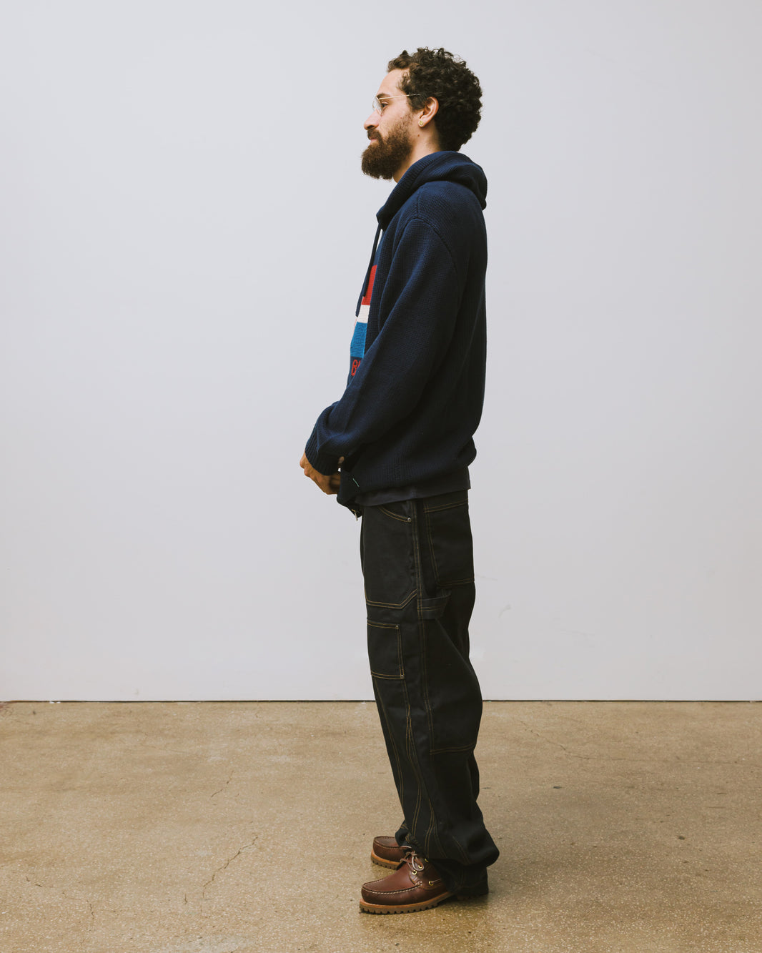 La Madre Zip Knit Hoodie